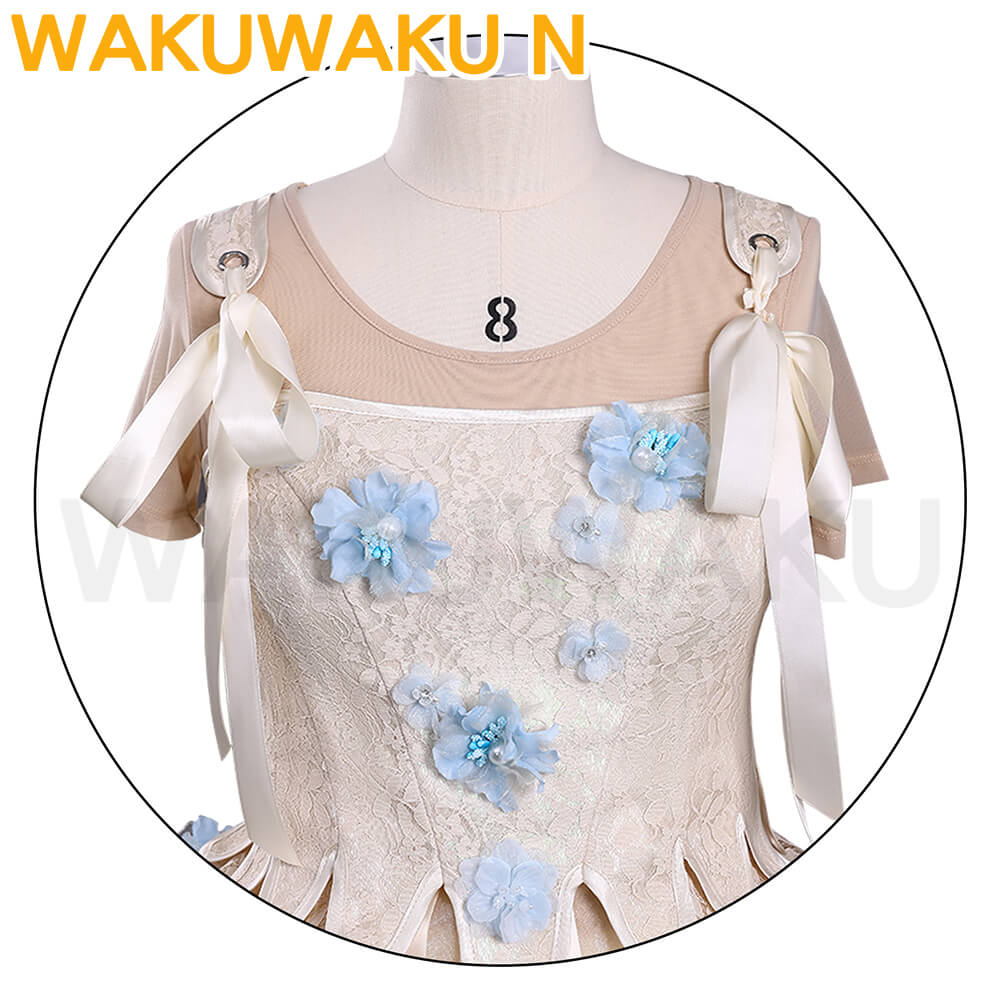 Enid Sinclair Cosplay Costume WakuWaku-N Gown Dress Wolf Girl Cosplay Halloween Women Cosplay