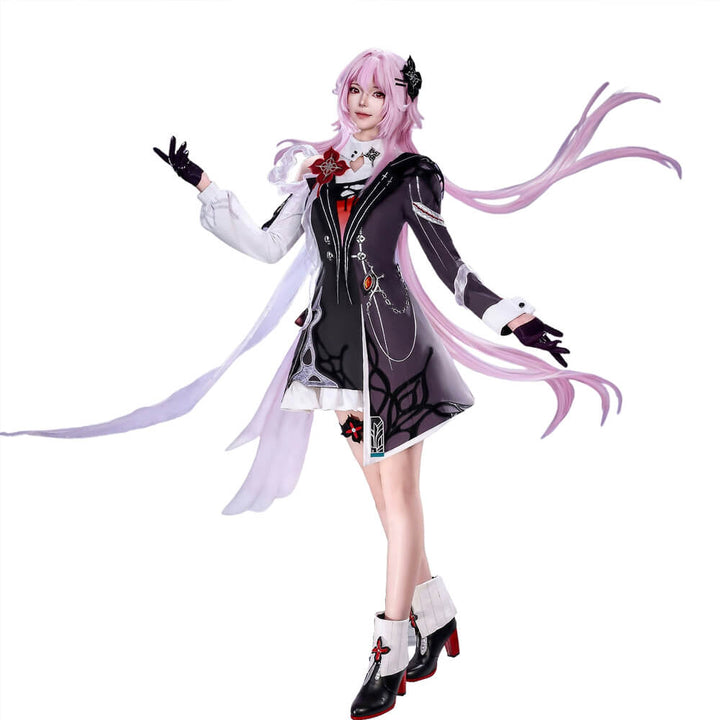 Evernight Cosplay Costume Game Honkai: Star Rail WakuWaku-R HSR Women March 7th SP Halloween