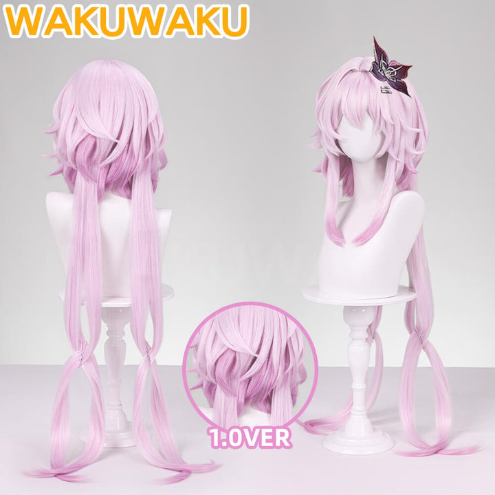 【In Stock】Evernight Wig Game Honkai: Star Rail Cosplay WakuWaku Halloween Evernight Cosplay Wig Cap