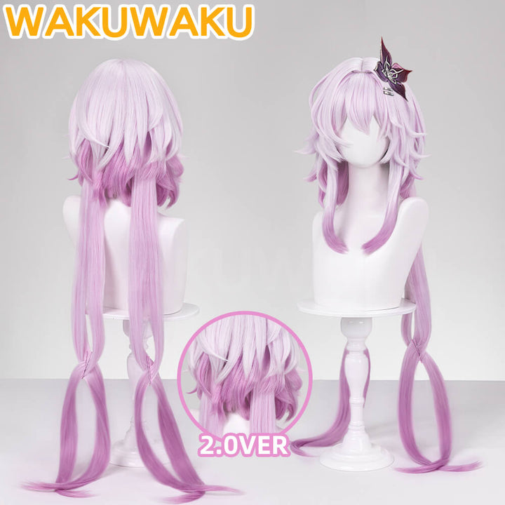 【In Stock】Evernight Wig Game Honkai: Star Rail Cosplay WakuWaku Halloween Evernight Cosplay Wig Cap