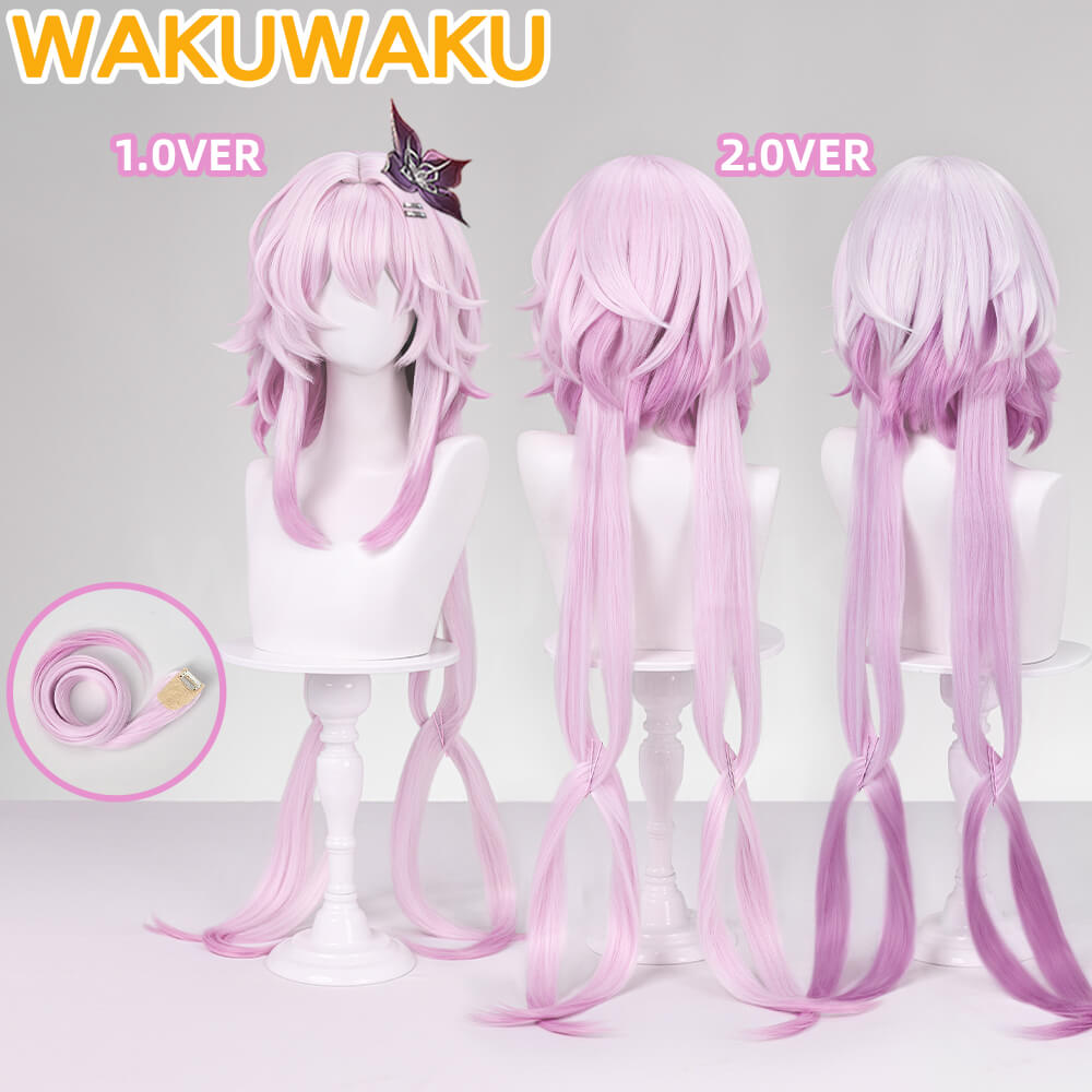 【In Stock】WakuWaku Game Honkai: Star Rail Evernight Wig Cosplay Wig Cap