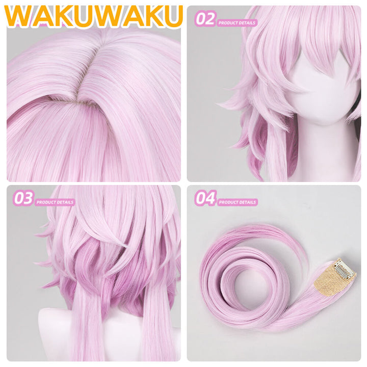 【In Stock】Evernight Wig Game Honkai: Star Rail Cosplay WakuWaku Halloween Evernight Cosplay Wig Cap