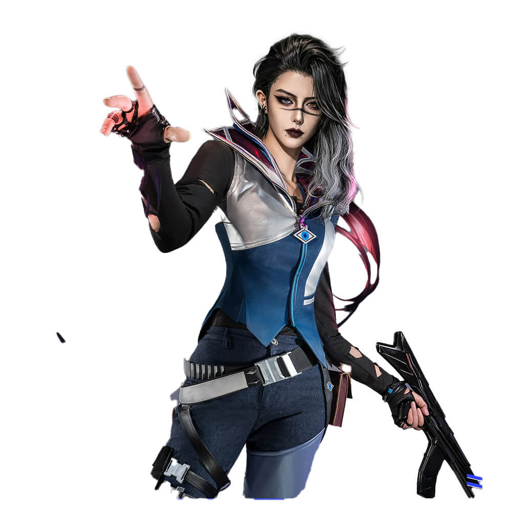Game Valorant Cosplay Fade Costume