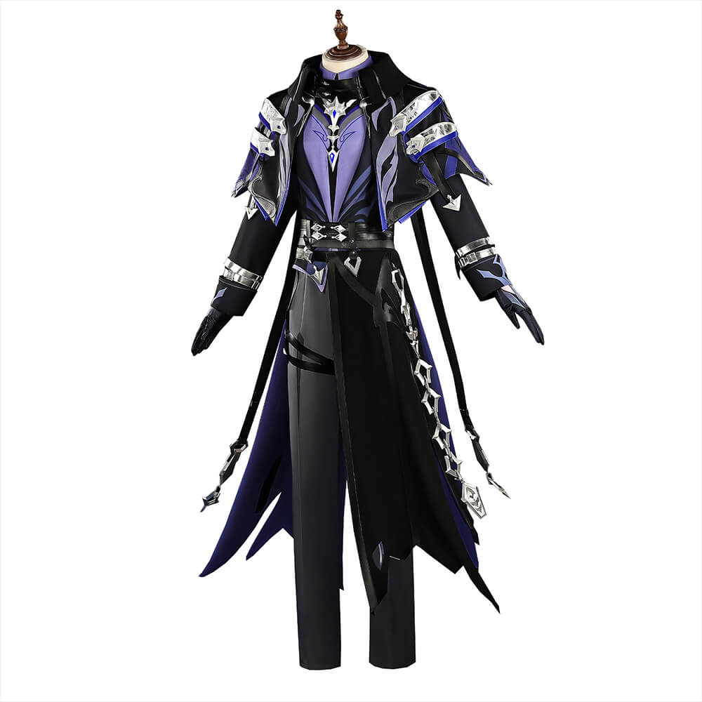 【In Stock】Flins Cosplay Game Genshin Impact WakuWaku-N Men Costume Kyryll Chudomirovich Flins Halloween