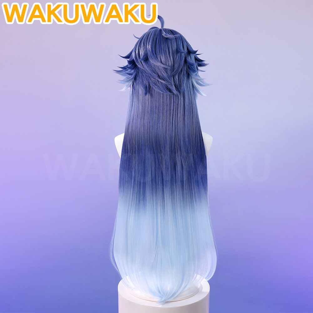 【In Stock】Flins Wig Genshin Impact WakuWaku Men Long 90cm Hair High Heat Wig Kyryll Chudomirovich