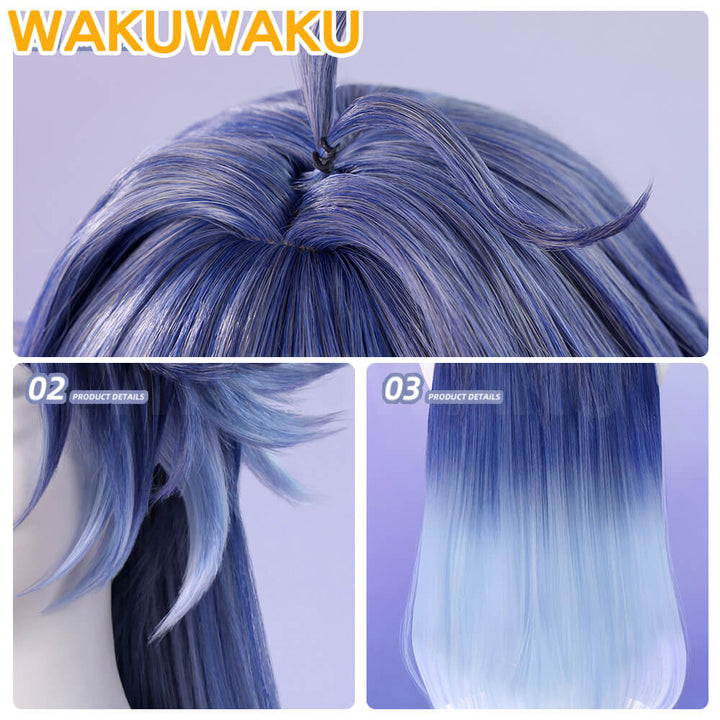 【In Stock】Flins Wig Genshin Impact WakuWaku Men Long 90cm Hair High Heat Wig Kyryll Chudomirovich