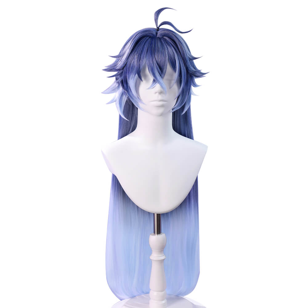 【In Stock】WakuWaku Genshin Impact Flins Wig Men Long 90cm Hair