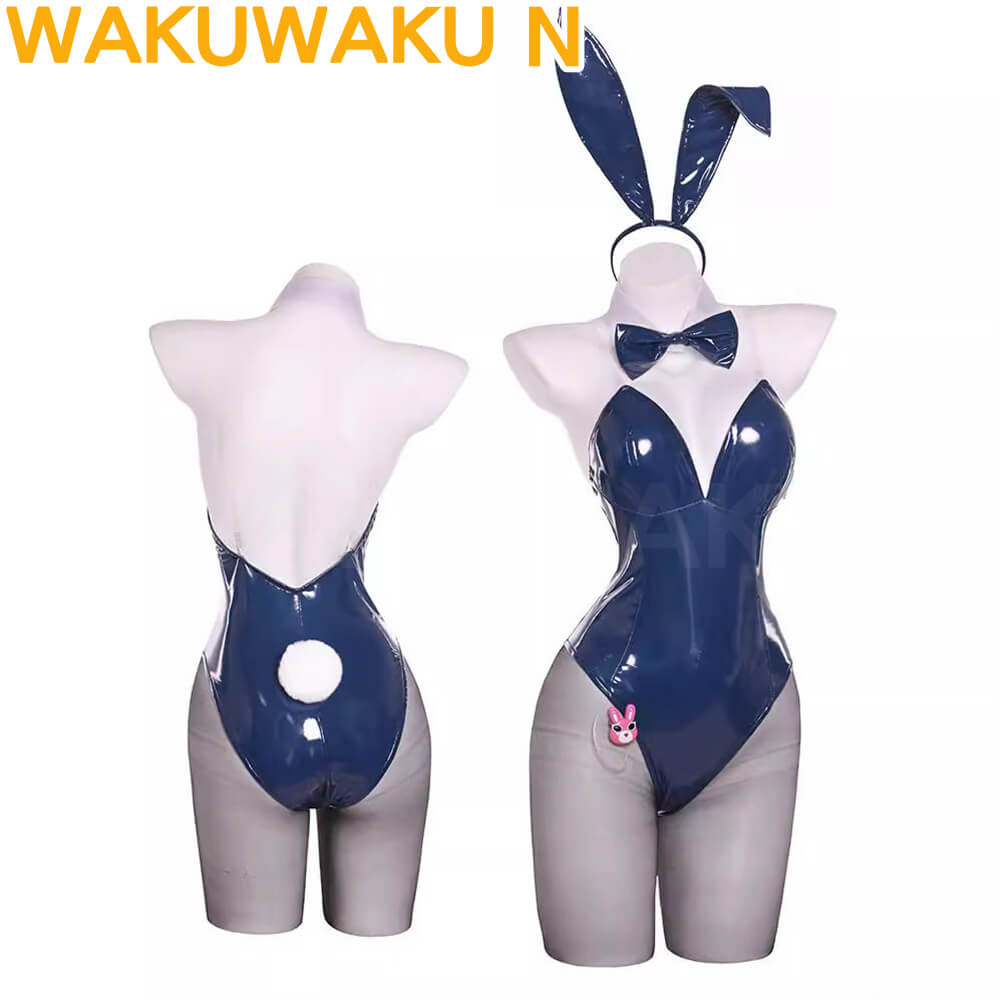 【In Stock】WakuWaku-N Folkwang Mary Soda Alice Cosplay Game Sexy Bunny Suit