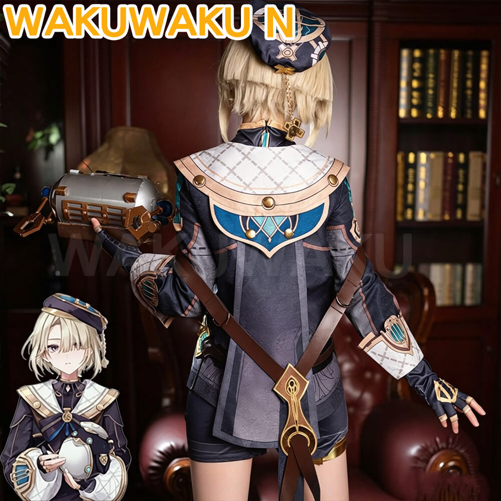 Game Genshin Impact Freminet Cosplay Costume
