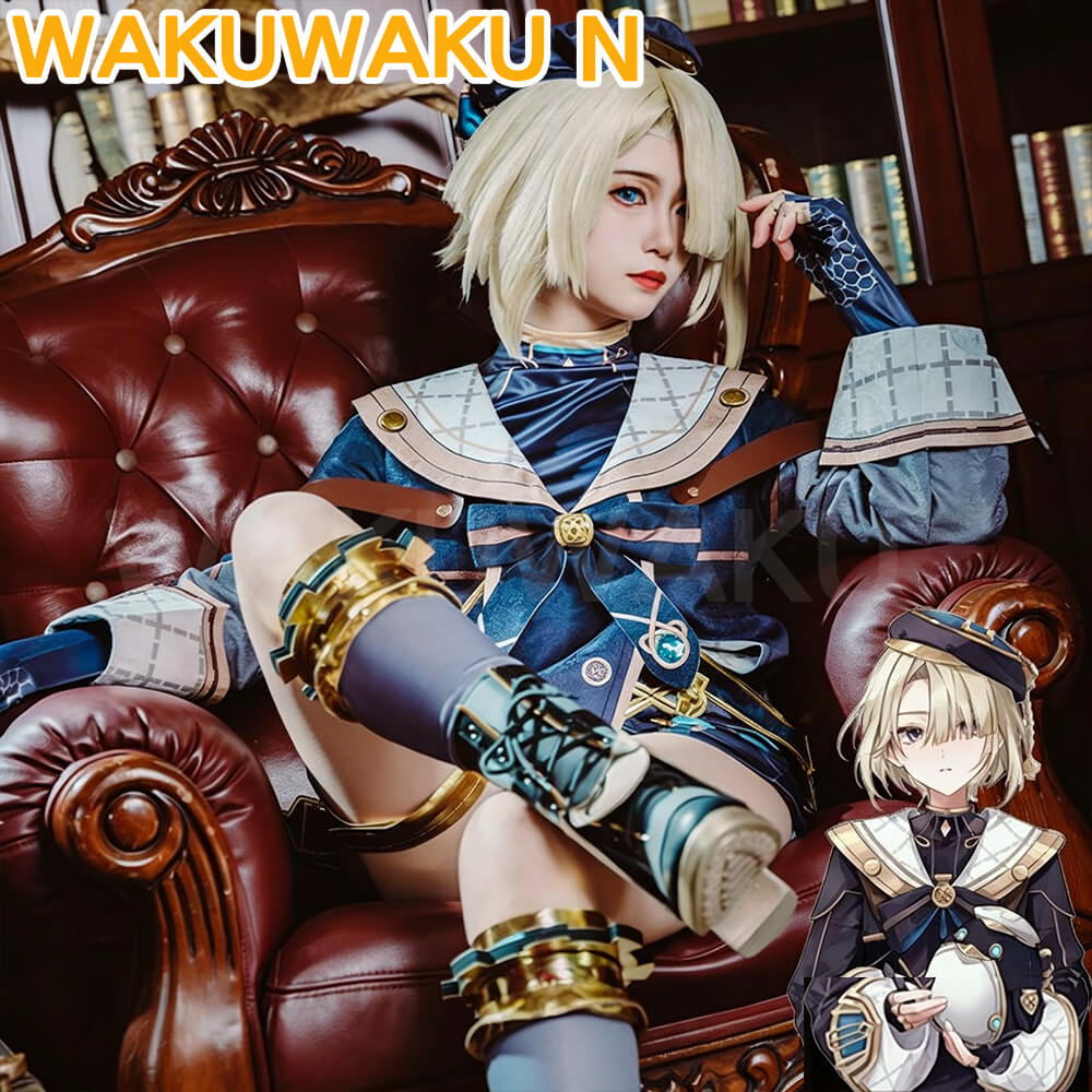 Game Genshin Impact Freminet Cosplay Costume