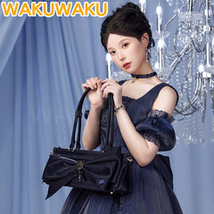 【Official】Furina Itabag Game Genshin Impact WakuWaku Women Daily White Black Itabag Furina Doujin Fontaine Cosplay Christmas