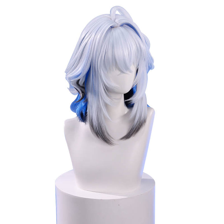 Galbrenr Wig Game Wuthering Waves Cosplay WakuWaku Women Blue 35cm Hair
