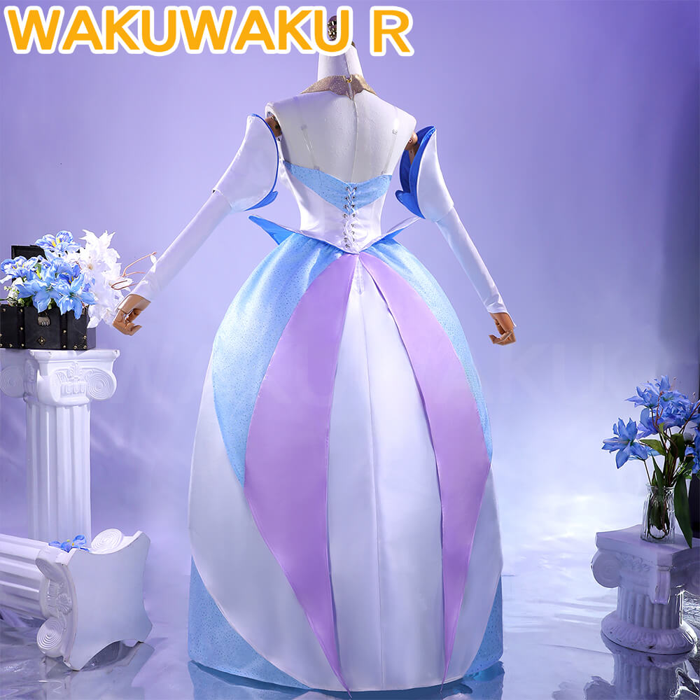 Guinevere Cosplay Costume Anime WakuWaku-R Women Evening Dress Guinevere Knights Cosplay Halloween Plus Size