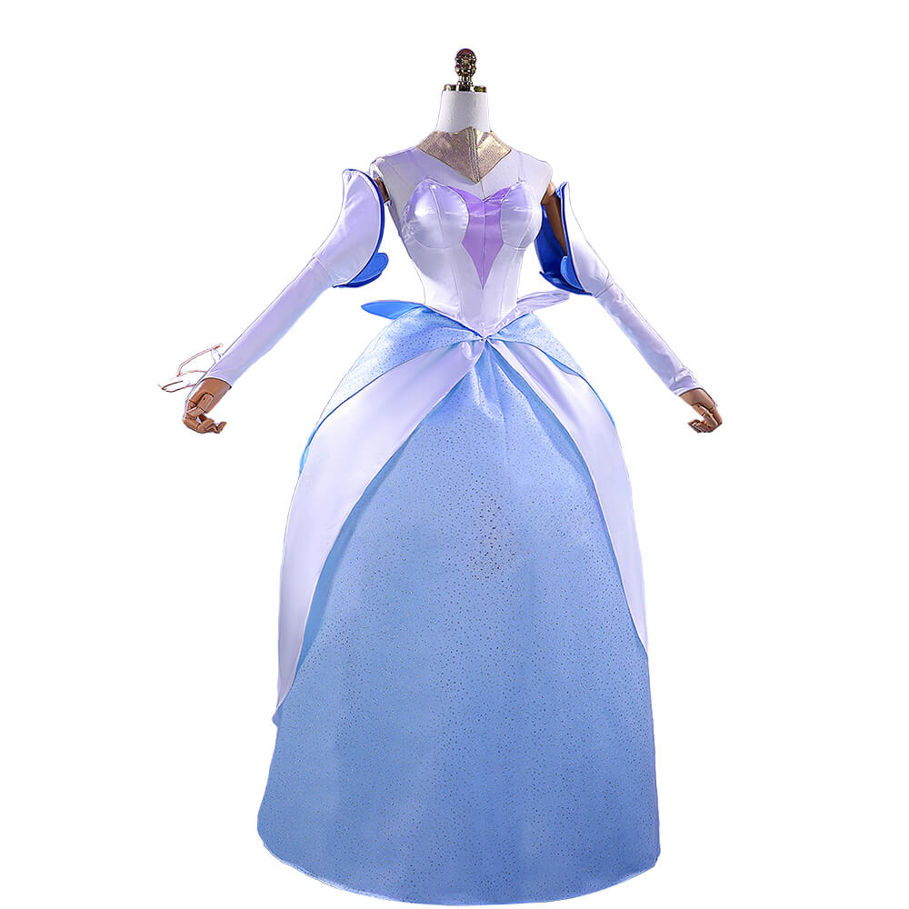 Guinevere Cosplay Costume Anime WakuWaku-R Women Evening Dress Guinevere Knights Cosplay Halloween Plus Size