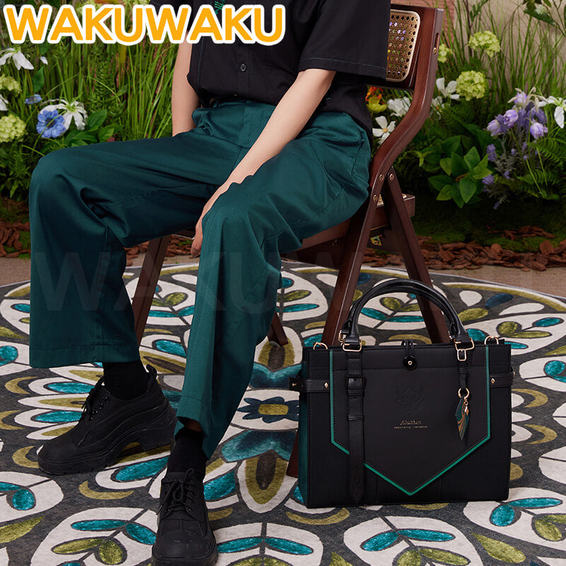 【Official】AI Haitham Doujin Bag Cosplay Game Genshin Impact WakuWaku Itabag School Bag AI Haitham Cosplay Props Christmas