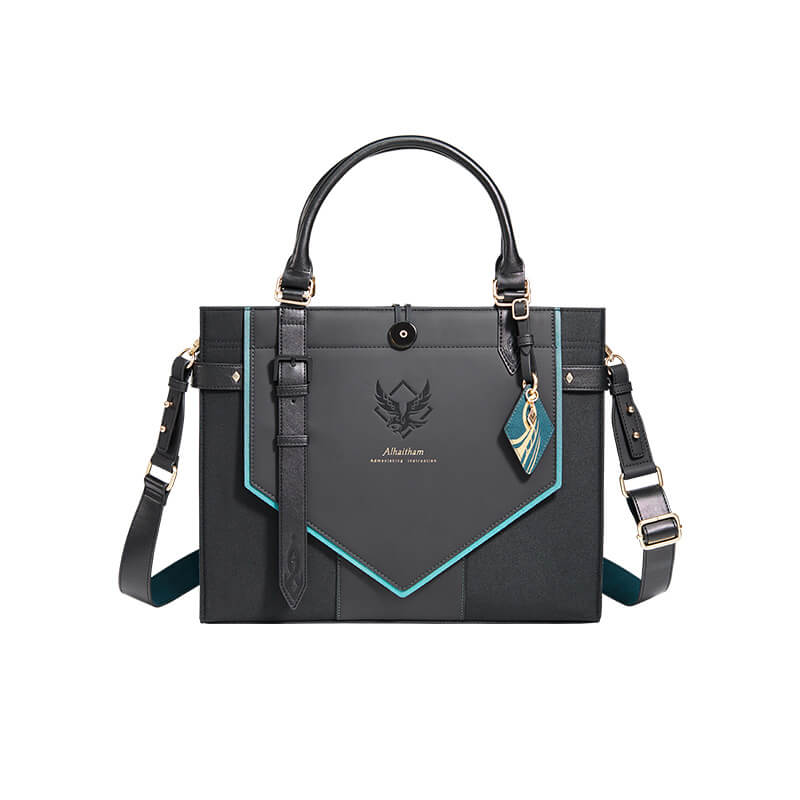 【Official】AI Haitham Doujin Bag Cosplay Game Genshin Impact WakuWaku Itabag School Bag AI Haitham Cosplay Props Christmas