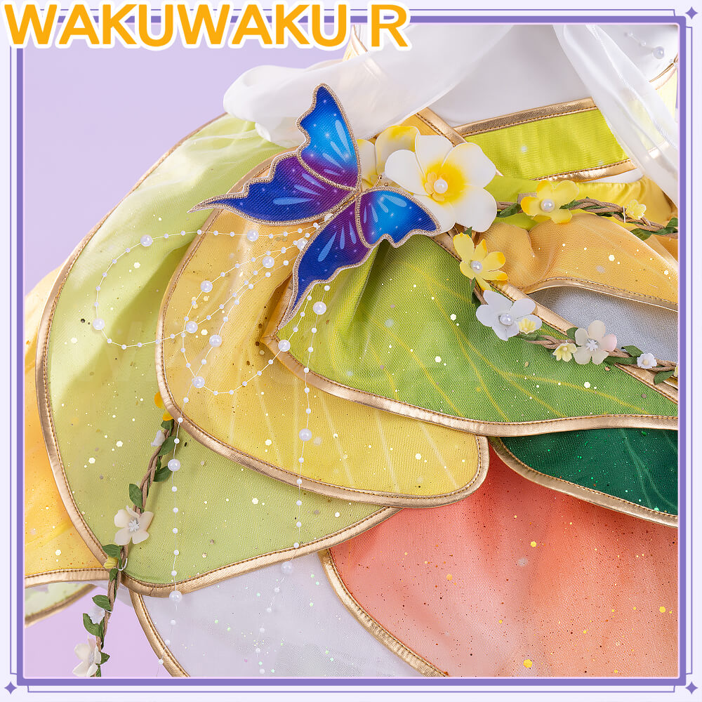 【In Stock】WakuWaku-R Anime LoveLive! Koizumi Hanayo Costume School Idol Project Cosplay
