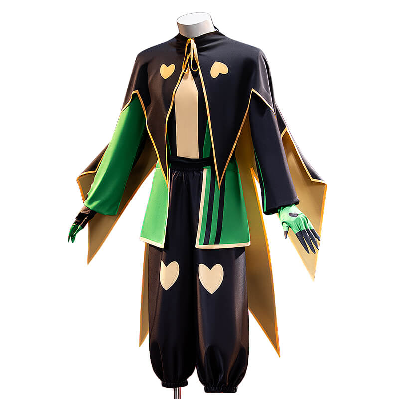 Game The Freak Circus Cosplay Harlequin Costume