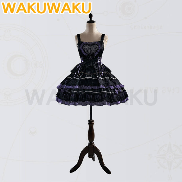 【Official】The Herta Cosplay Costume Game Honkai: Star Rail WakuWaku Lolita Dress The Herta Doujin Christmas HSR