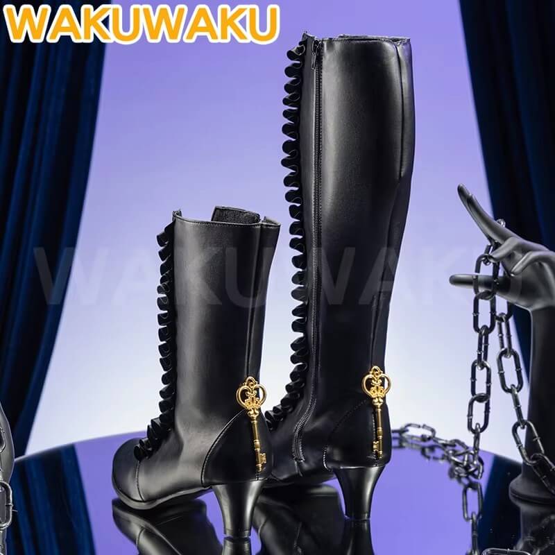 WakuWaku Game Honkai:Star Rail The Herta Cosplay Shoes HSR Women Shoes