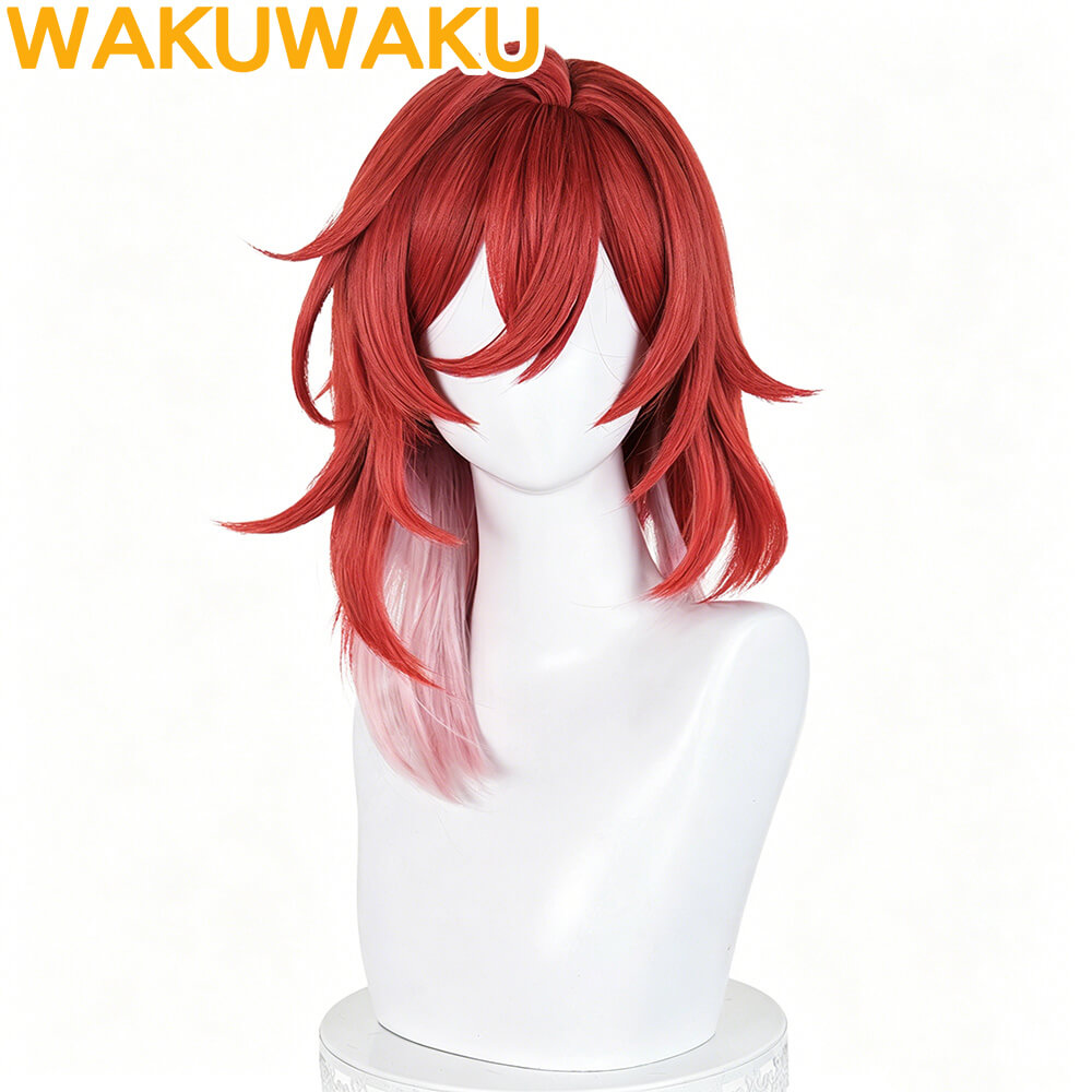 Game Honkai: Star Rail Himeko Nova SP Cosplay Wig 