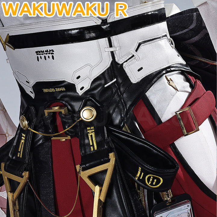 【S-2XL】WakuWaku-R Game Wuthering Waves Hiyuki Costume Red Dress