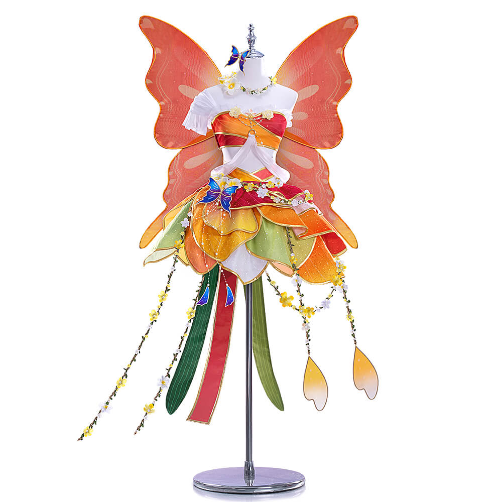 【In Stock】WakuWaku-R Anime LoveLive! Kousaka Honoka Costume School Idol Project Cosplay