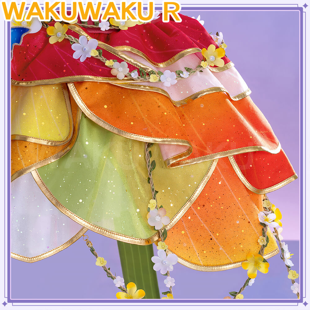【In Stock】WakuWaku-R Anime LoveLive! Kousaka Honoka Costume School Idol Project Cosplay