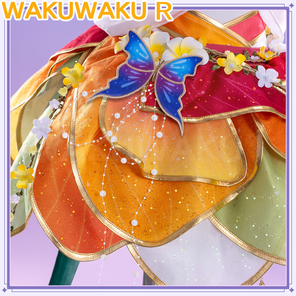 【In Stock】WakuWaku-R Anime LoveLive! Kousaka Honoka Costume School Idol Project Cosplay