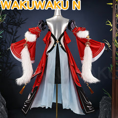 Game Wuthering Waves Hsin Costume Fox Cosplay