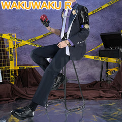 Hugo Cosplay Costume Game Zenless Zone Zero WakuWaku-R ZZZ Men Vampire Costume Hugo Vlad Ravenlock Cosplay Plus Size