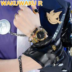 Hugo Cosplay Costume Game Zenless Zone Zero WakuWaku-R ZZZ Men Vampire Costume Hugo Vlad Ravenlock Cosplay Plus Size