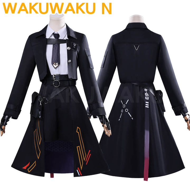 【In Stock】【XS-3XL】Night Flair Hunter MC Cosplay Hunter Costume Game Love and Deepspace WakuWaku-N Heroine Sylus Zayne