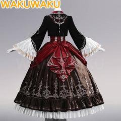 【S-2XL】WakuWaku Hunter MC Cosplay Game Love and Deepspace Heroine Sylus Silverwing Fiend Lolita