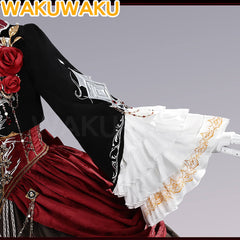 【S-2XL】WakuWaku Hunter MC Cosplay Game Love and Deepspace Heroine Sylus Silverwing Fiend Lolita