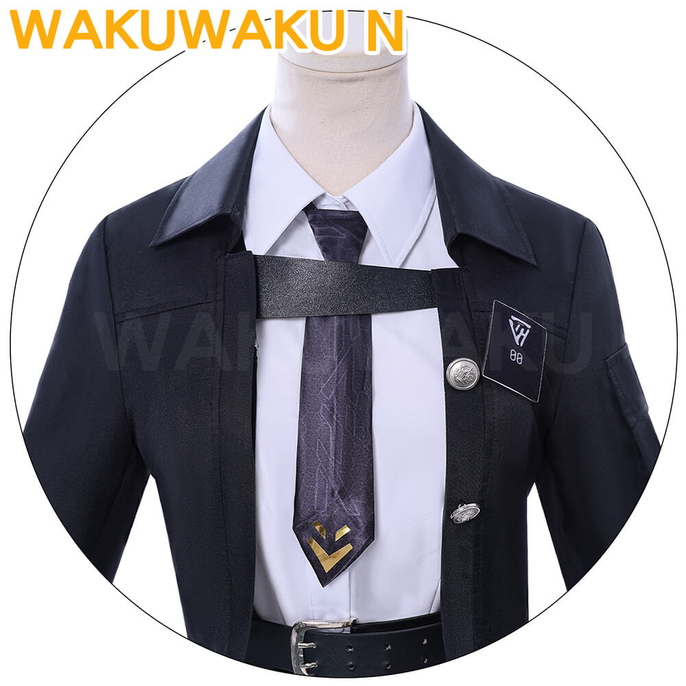 【In Stock】【XS-3XL】Night Flair Hunter MC Cosplay Hunter Costume Game Love and Deepspace WakuWaku-N Heroine Sylus Zayne