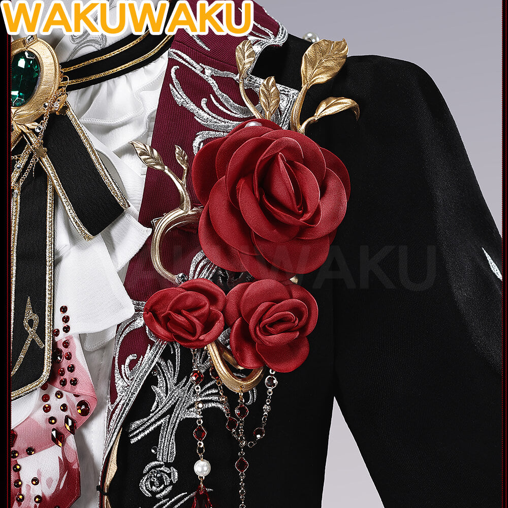 【S-2XL】WakuWaku Hunter MC Cosplay Game Love and Deepspace Heroine Sylus Silverwing Fiend Lolita