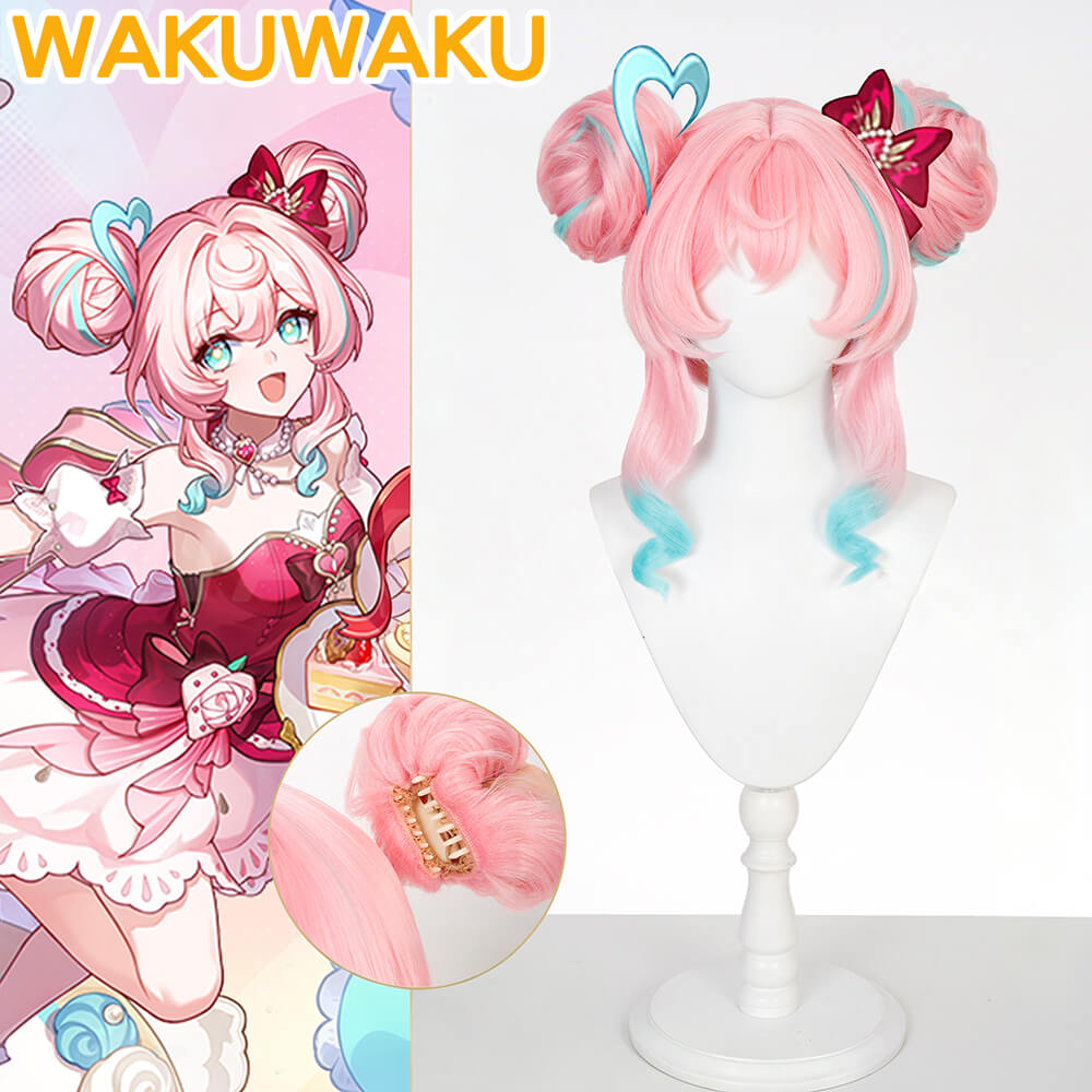 Game Honkai: Star Rail Hyacine Cosplay Wig