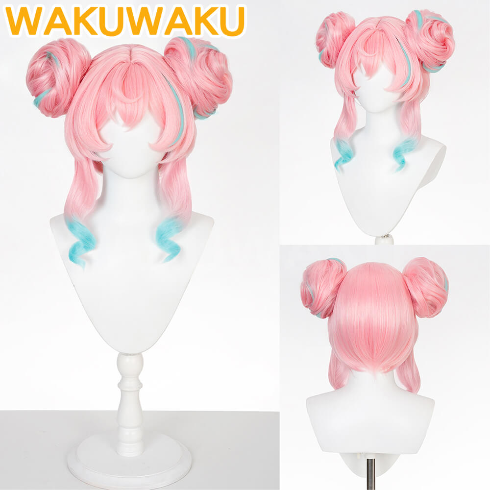 Game Honkai: Star Rail Hyacine Cosplay Wig