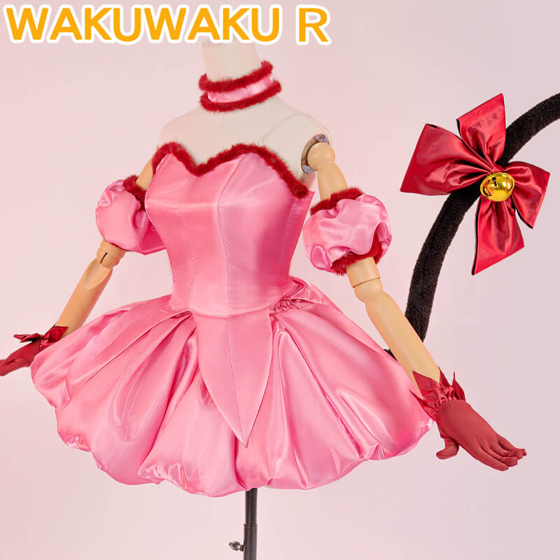 WakuWaku-R Momomiya Ichigo Aizawa Mint Fujiwara Zakuro Cosplay Anime Tokyo Mew Mew Dress