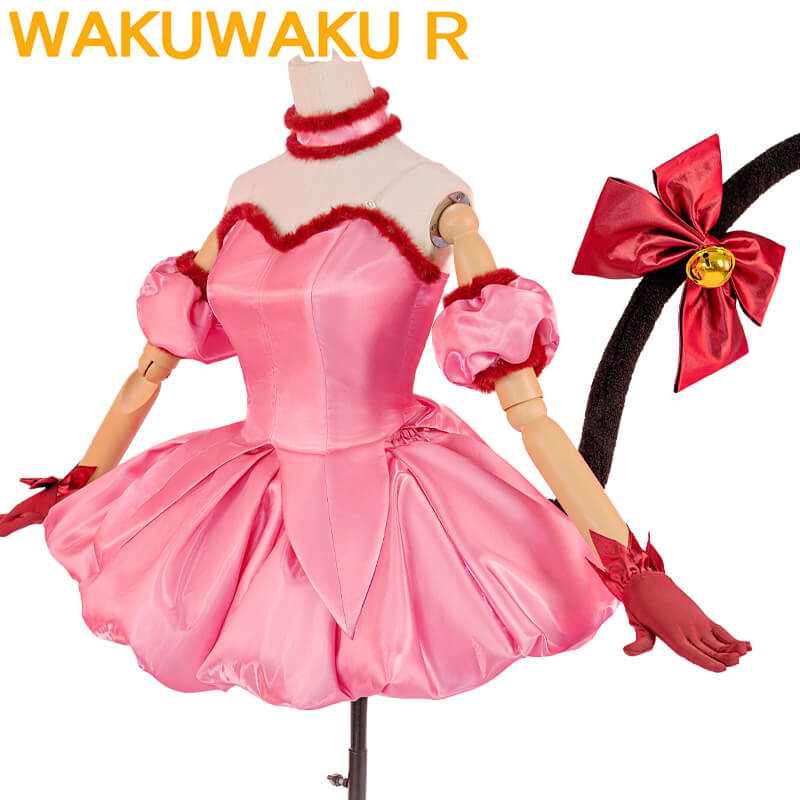WakuWaku-R Momomiya Ichigo Aizawa Mint Fujiwara Zakuro Cosplay Anime Tokyo Mew Mew Dress