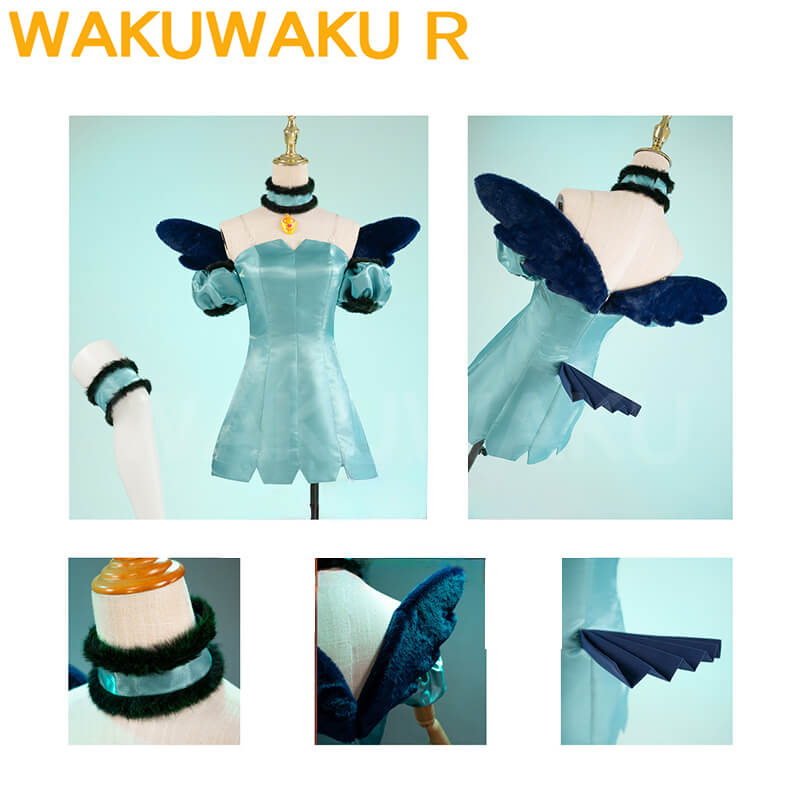 WakuWaku-R Momomiya Ichigo Aizawa Mint Fujiwara Zakuro Cosplay Anime Tokyo Mew Mew Dress
