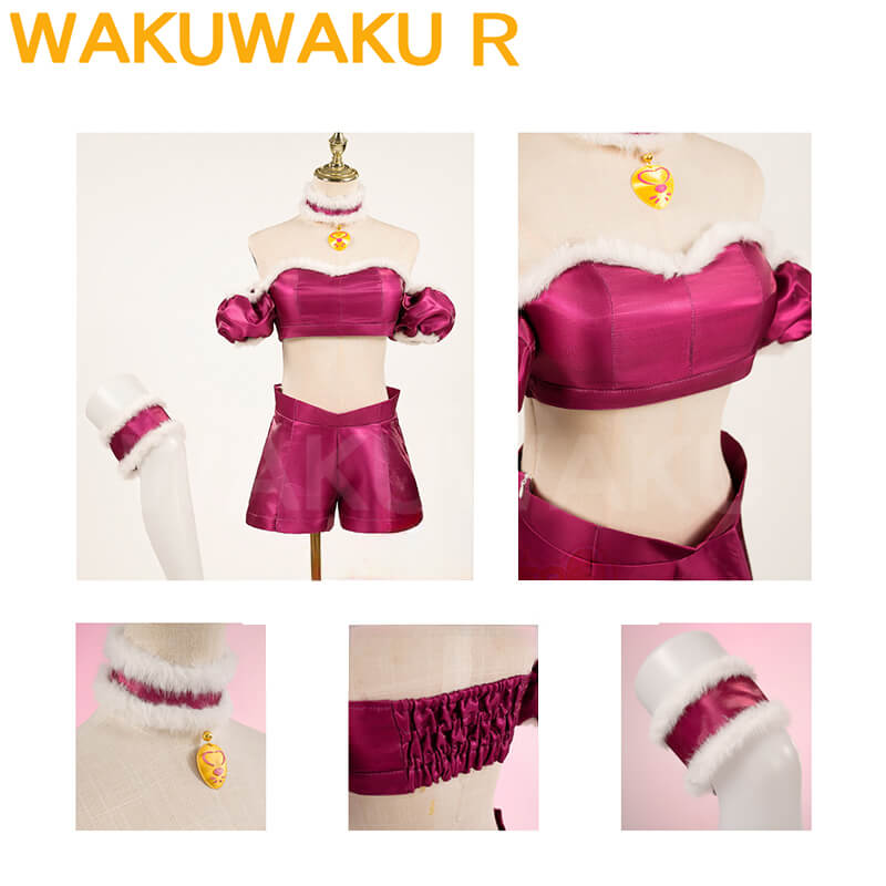 WakuWaku-R Momomiya Ichigo Aizawa Mint Fujiwara Zakuro Cosplay Anime Tokyo Mew Mew Dress