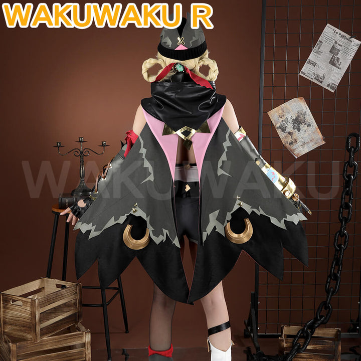 Jahoda Cosplay Game Genshin Impact WakuWaku-R Song of the Welkin Moon Women Costume Halloween Cosplay Plus Size Wig