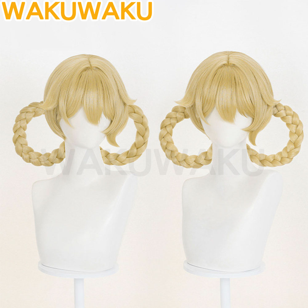 【In Stock】WakuWaku Game Genshin Impact Jahoda Wig Song of the Welkin Moon Nod-Krai Wig