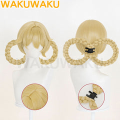 【In Stock】WakuWaku Game Genshin Impact Jahoda Wig Song of the Welkin Moon Nod-Krai Wig
