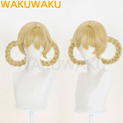 【In Stock】WakuWaku Game Genshin Impact Jahoda Wig Song of the Welkin Moon Nod-Krai Wig