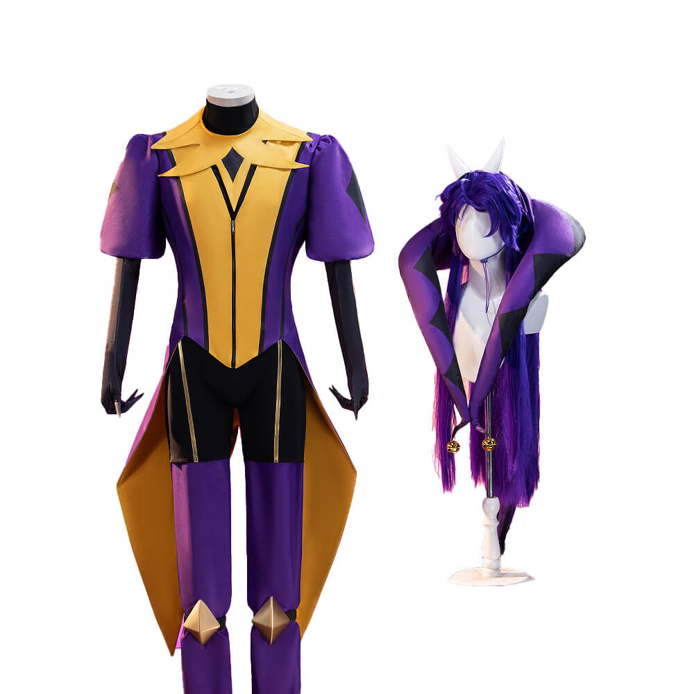 Game The Freak Circus Cosplay Jester Costume