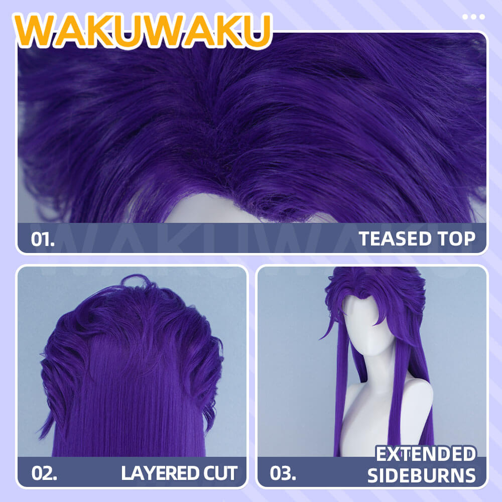 Game The Freak Circus Cosplay Jester Cosplay Wig