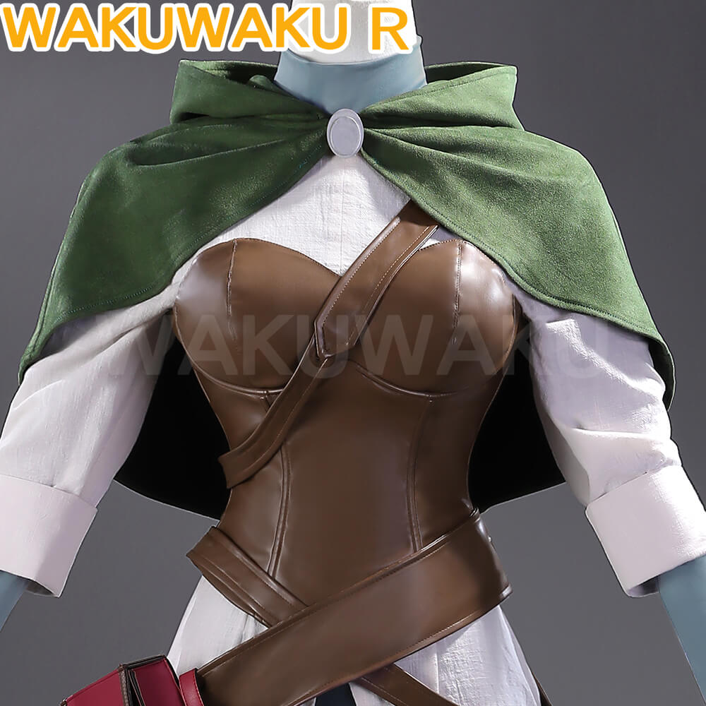 【S-3XL】Jesterr Lavorre Cosplay Costume Anime WakuWaku-R Women Horns Tail Plus Size